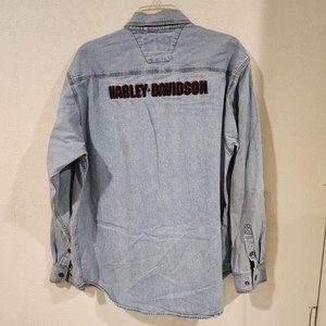 Harley Davidson Jean Shirt - Size M